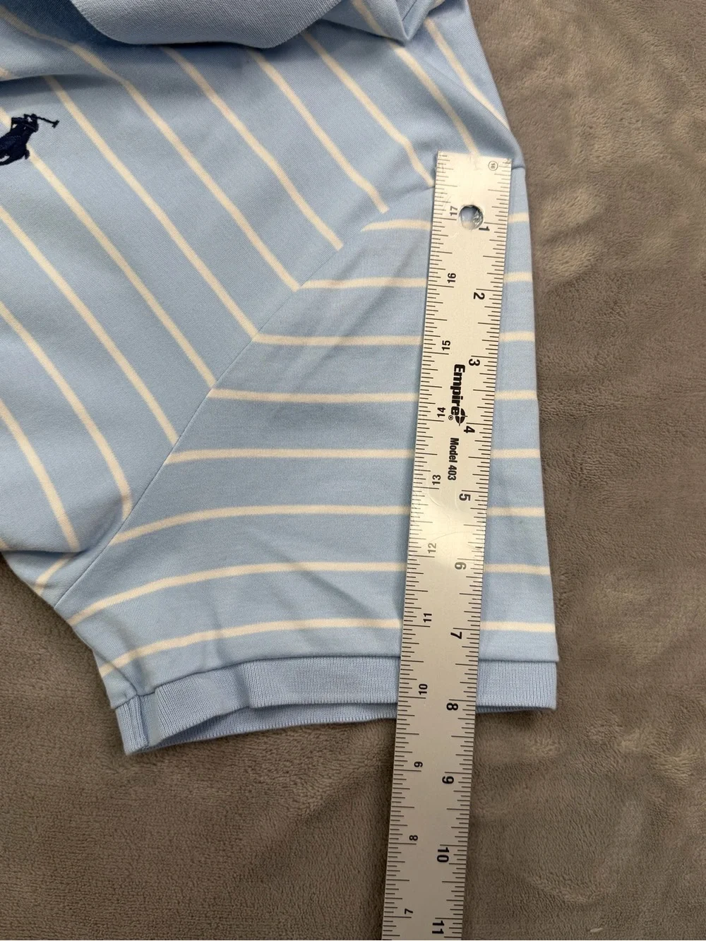 100%Cotton Ralph Lauren Light Blue Shirt Summer Guest Party Beach L